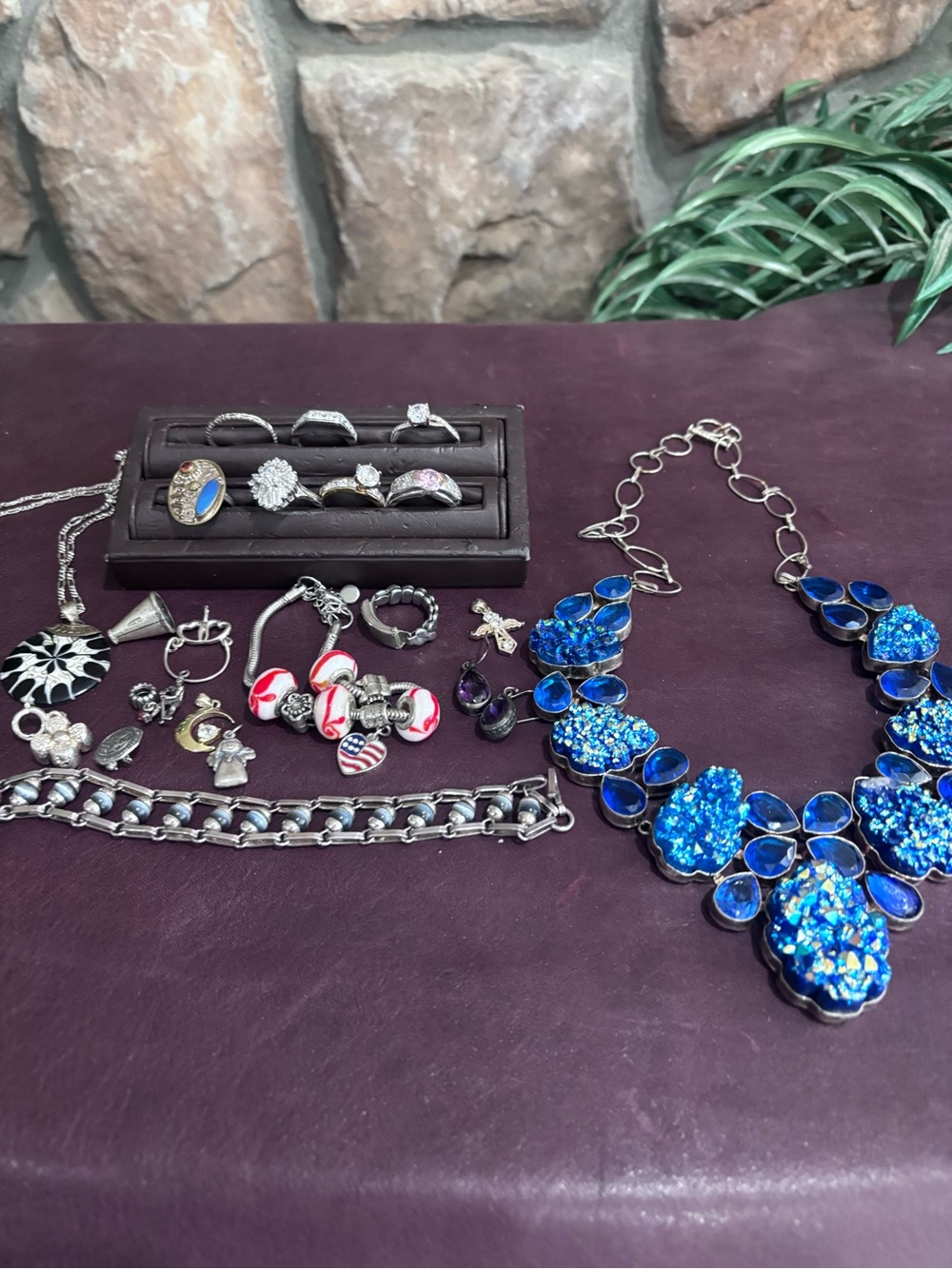 Huge sterling silver jewelry bundle